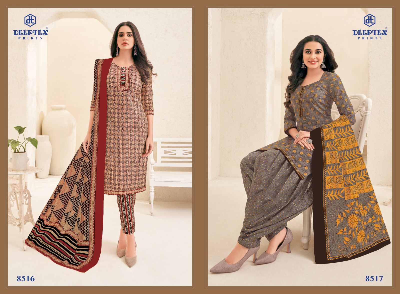 Miss India Vol 85 By Deeptex Printed Cotton Printed Dress Material Wholesale Suppliers In Mumbai
